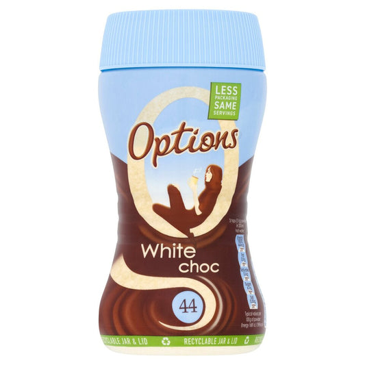 Options White Choc (220g)