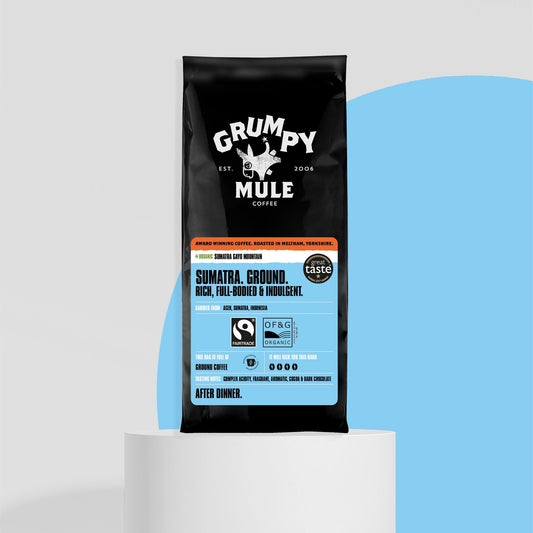 Grumpy Mule Fairtrade Organic Sumatra Coffee (227g)