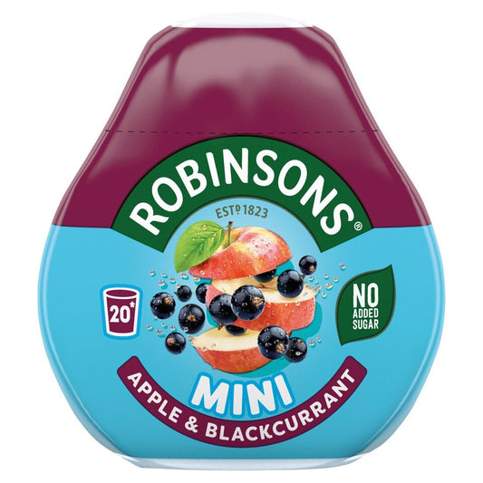 Robinsons Squash'D Apple & Blackcurrant No Added Sugar (66ml)