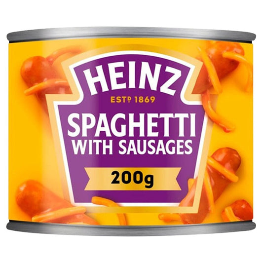 Heinz Spaghetti and sausages 200G