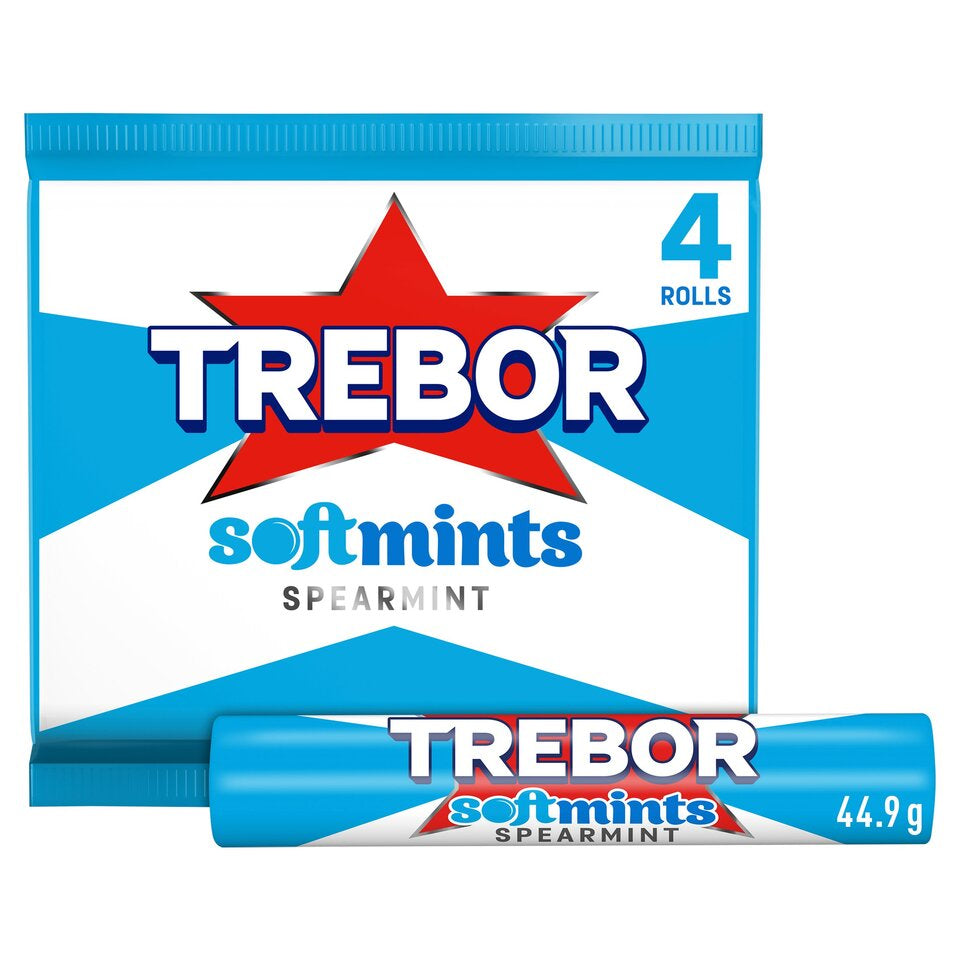 Trebor Spearmint Softmints Multipack 4 x 44g