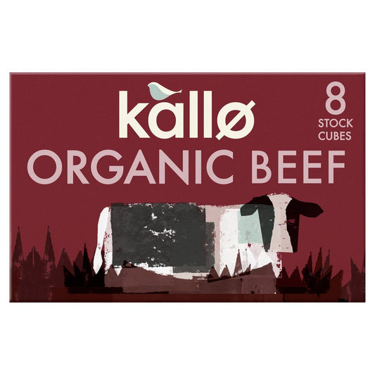 Kallo Organic Beef Stock Cubes 8 per pack