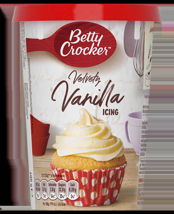 Betty Crocker Velvety Vanilla Icing 400g