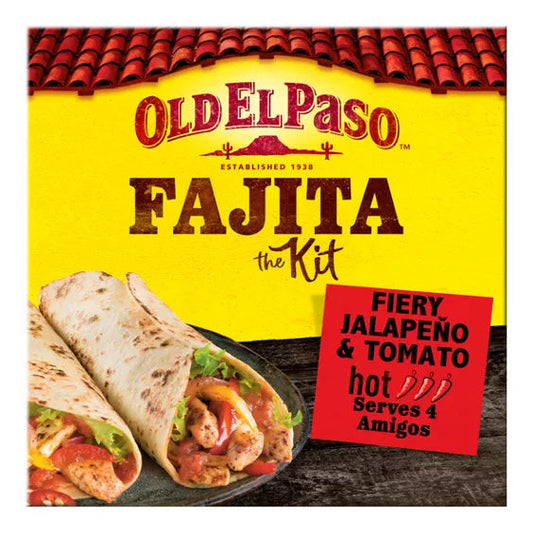 Old El Paso Fiery Tomato & Jalapeno Kit 500g