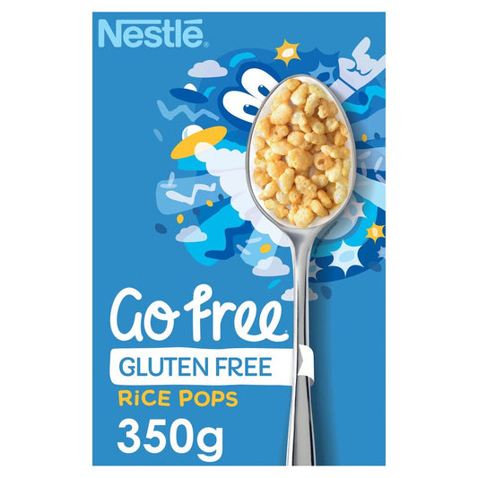 NestlÃ© GoFree Rice Pops Gluten-Free Cereal 350g