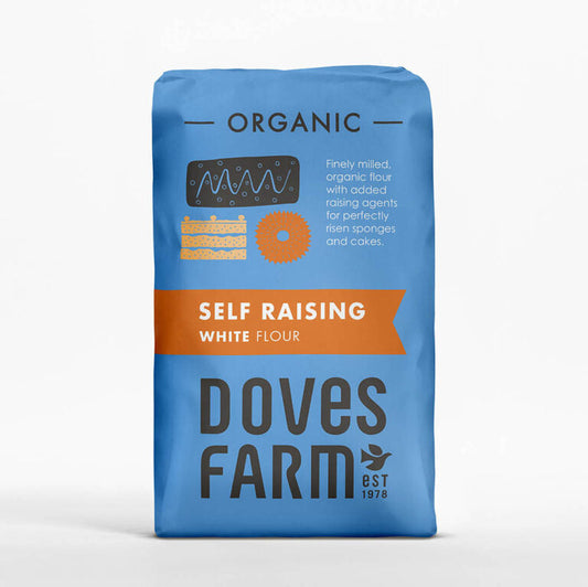 Doves Farm - Organic Self Raising White Flour - 1Kg