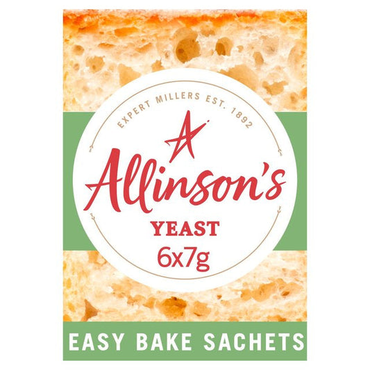 Allinson Easy Bake Yeast 6 X 7g