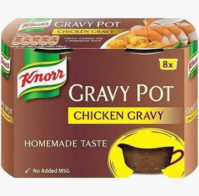 Knorr Chicken GRAVY Pot 8 X 28g