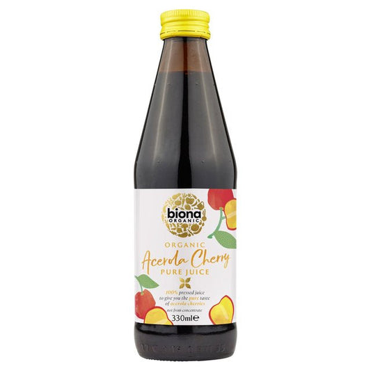 Biona Organic Acerola Cherry Pure Pressed Juice 330ml