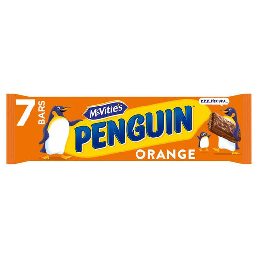 Mcvitie's Penguin Orange 8 X 24.6g