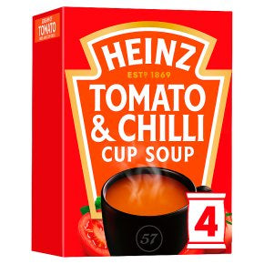 Heinz Tomato Chilli Cup Soup 4 Sachets