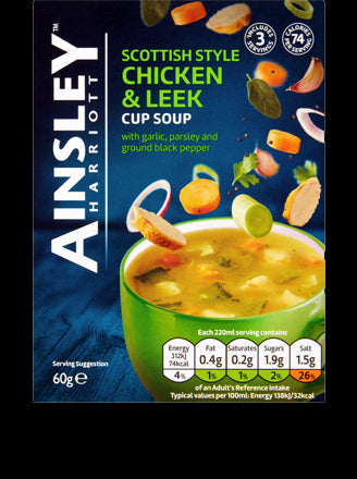 Ainsley Harriot Scottish Chicken & Leek Cup Soup 60g