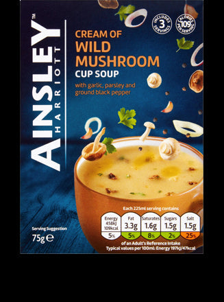 Ainsley Harriot Wild Mushroom Cup Soup 75g