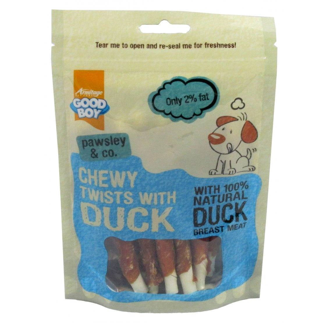 Good Boy Chewy Twists with Duck 90g