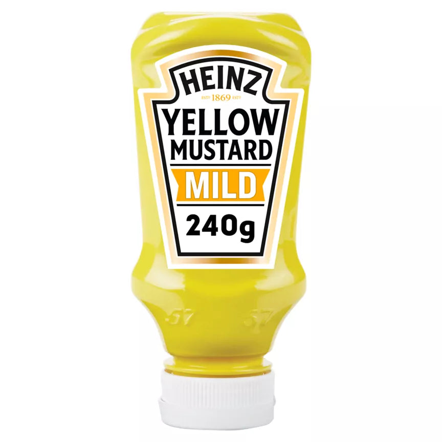 Heinz Yellow Mustard Mild 220ml