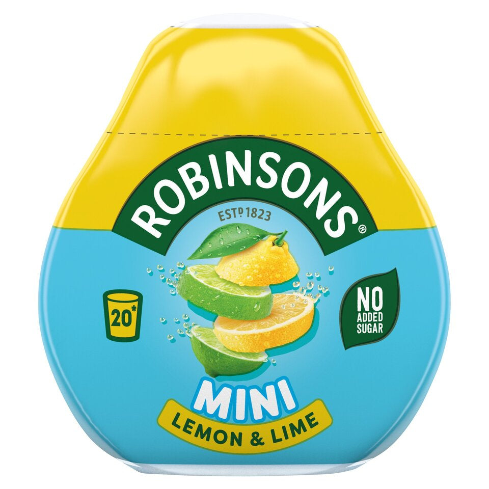 Robinsons Squash'd Lemon & Lime No Added Sugar 66ml