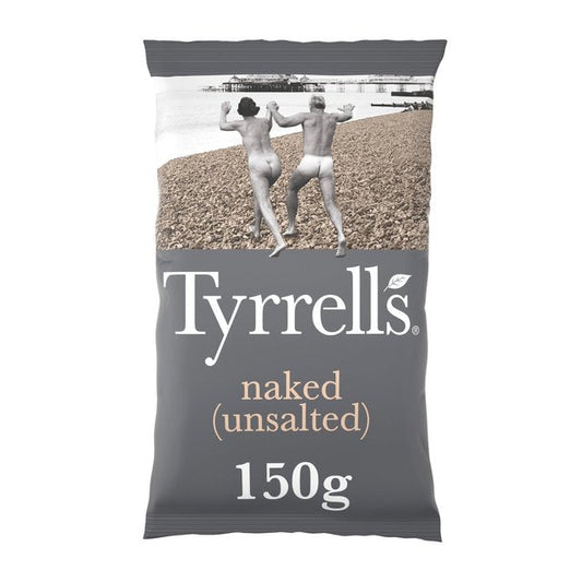 Tyrrells Naked (No Salt) Crisps 150g