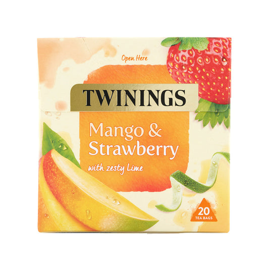 Twinings Mango & Strawberry Tea 20 per pack