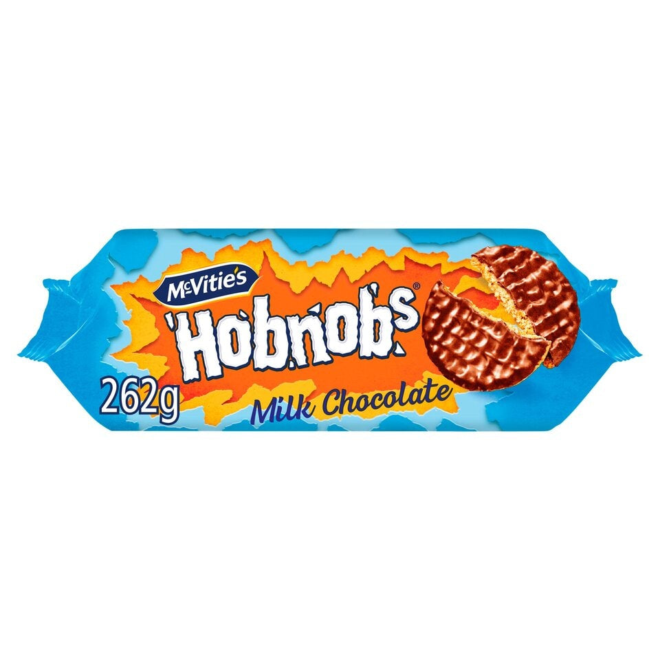 Mcvitie's MILK CHOCOLATE Hobnobs 262g