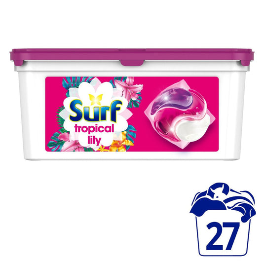 Surf Tropical Lily Washing Capsules 30 Wash 30 per pack