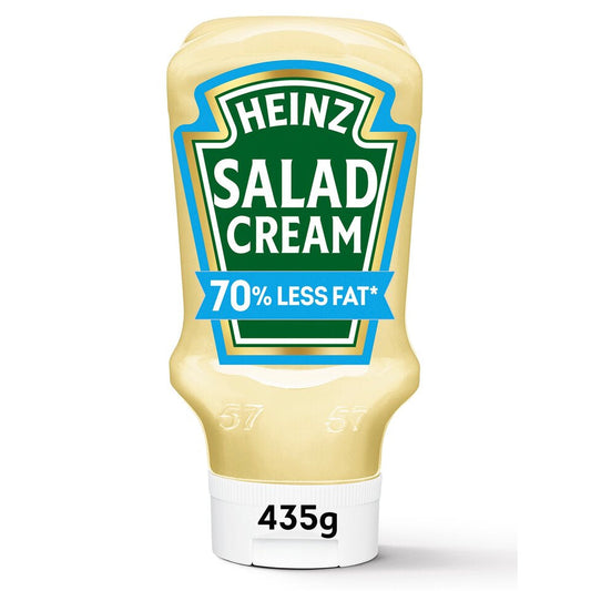 Heinz Top Down Light Salad Cream 70% Less Fat 435g