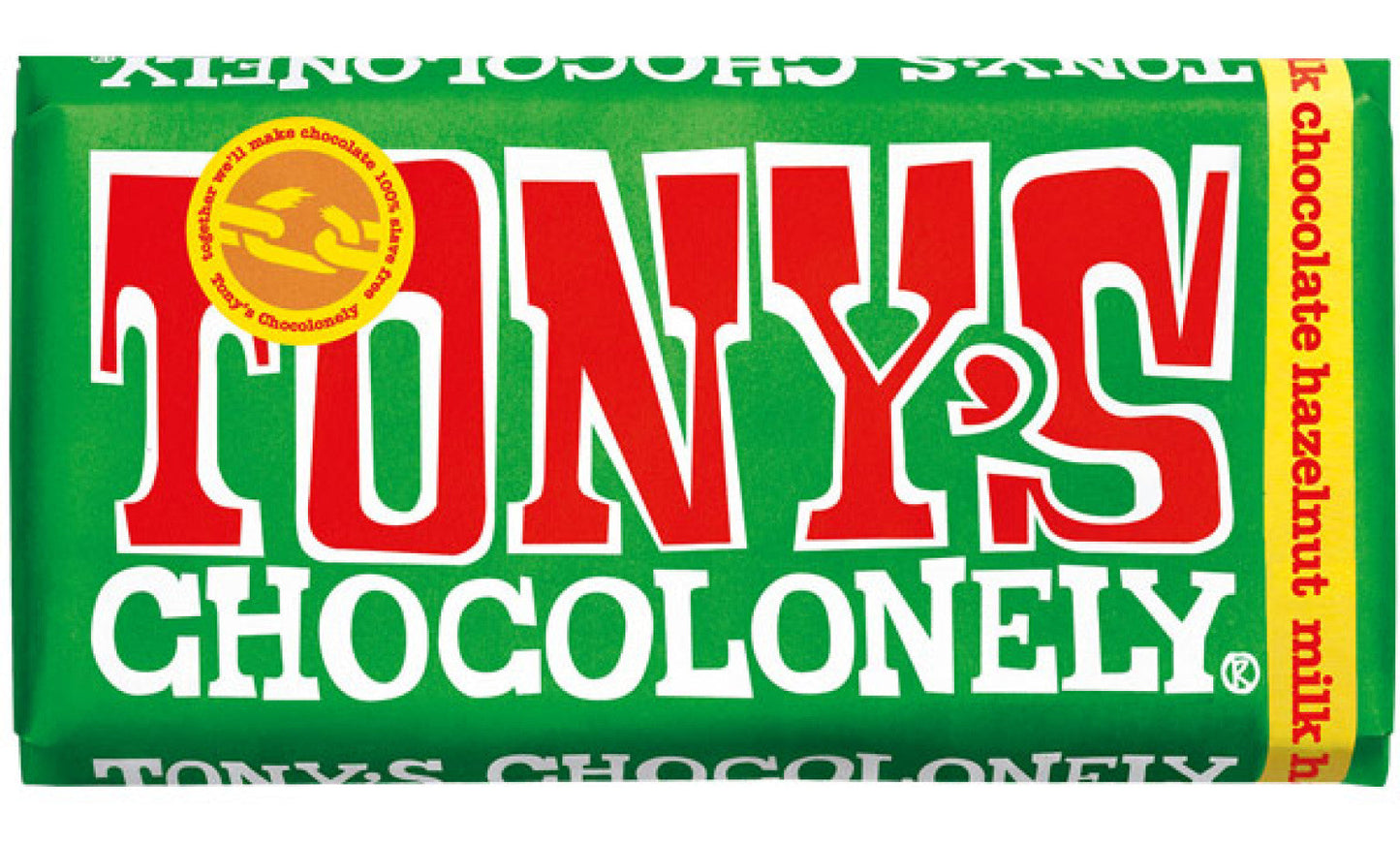 Tony's Chocolonely Milk Chocolate Hazelnut 180g