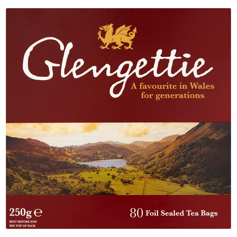 Glengettie Tea Bags 80 per pack