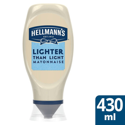 Hellmann's Lighter Than Light Squeezy Mayonnaise 430ml