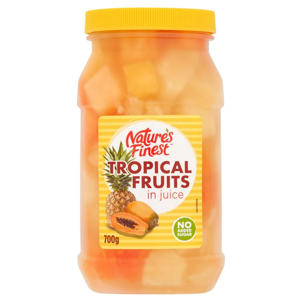 Nature's Finest Tropical Fruit Salad In Juice 700g