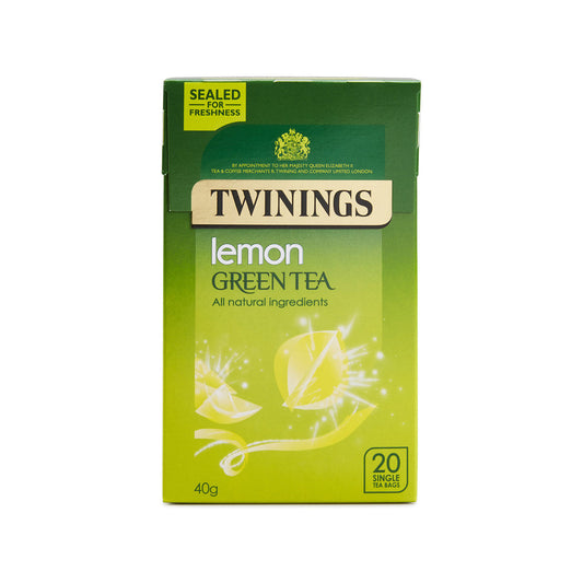 Twinings Lemon Green Tea 20 per pack