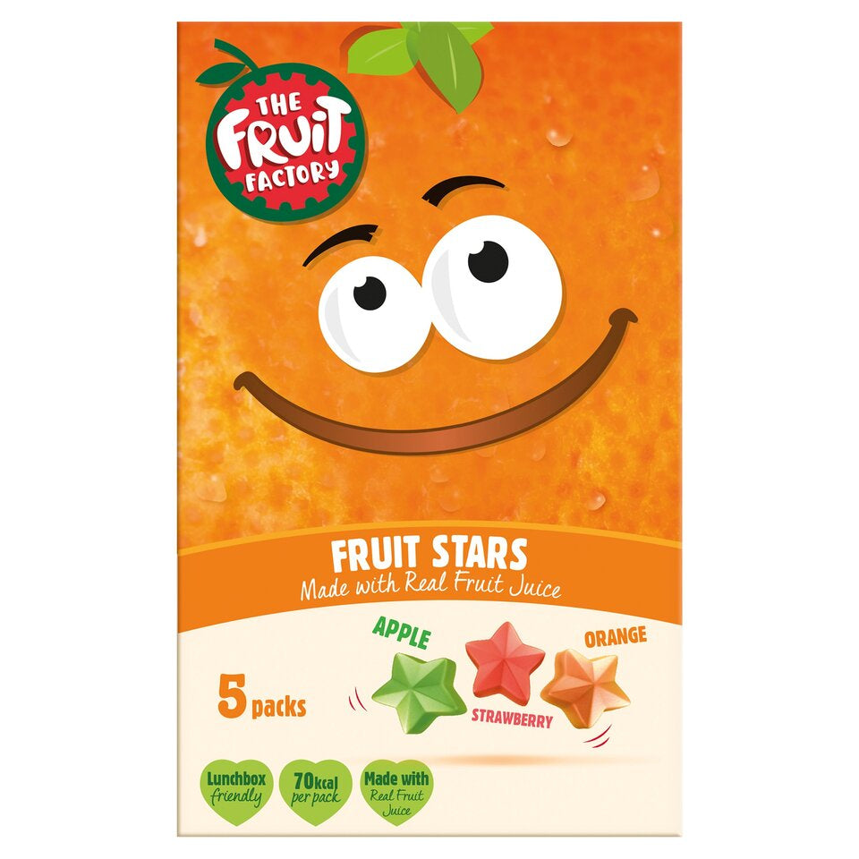 The Fruit Factory Fruit Stars 5 x 18g