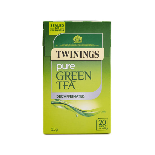 Twinings Green Tea Decaffeinated 20 per pack