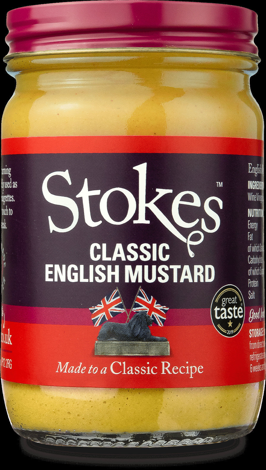 Stokes Classic English Mustard 210g