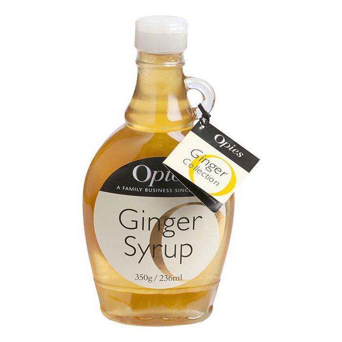 Opies Ginger Syrup 350g - TALL BOTTLE