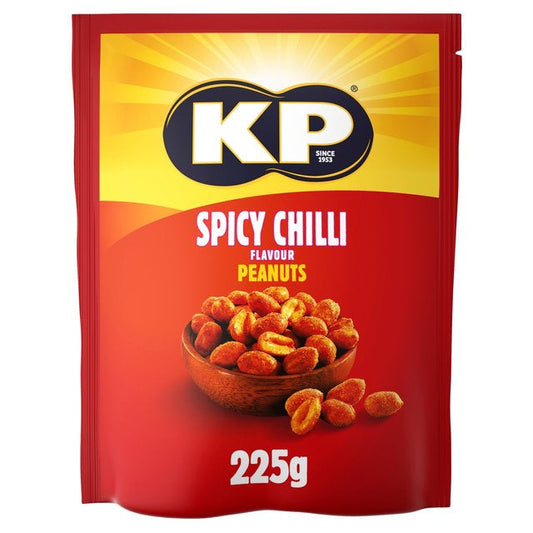 Kp Spicy Chilli Peanuts, 225g