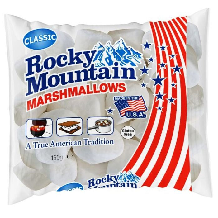 Rocky Mountain REGULAR White Marshmallows 150g