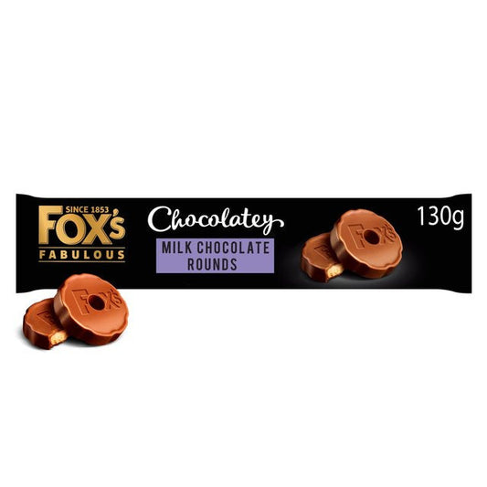 Fox's Chocolatey Chocolate Shortcake Biscuits 130g