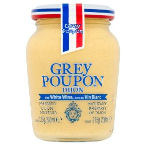 Grey Poupon dijon mustard 215g