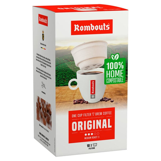 Rombouts Original One-Cup Filter Coffee 10 Pack