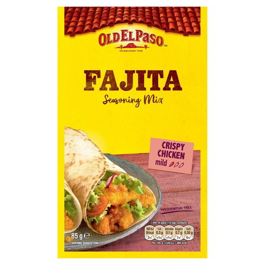 Old El Paso Crispy Chicken Fajita Seasoning Mix 85G