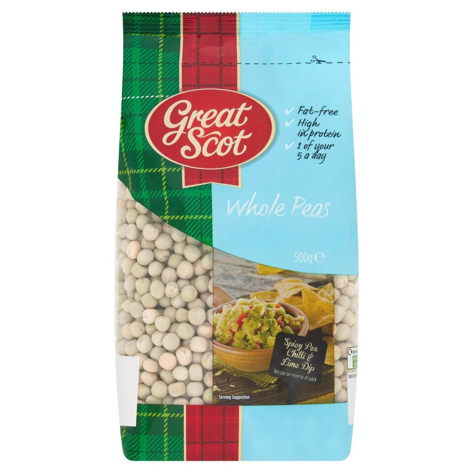 Great Scot Marrowfat Peas 500g (Pack of 6)