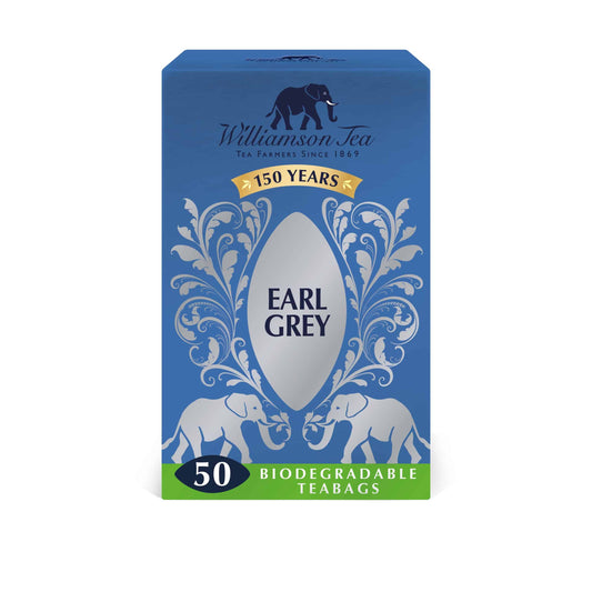 Williamson's Tea Earl Grey 50 Tea Bags