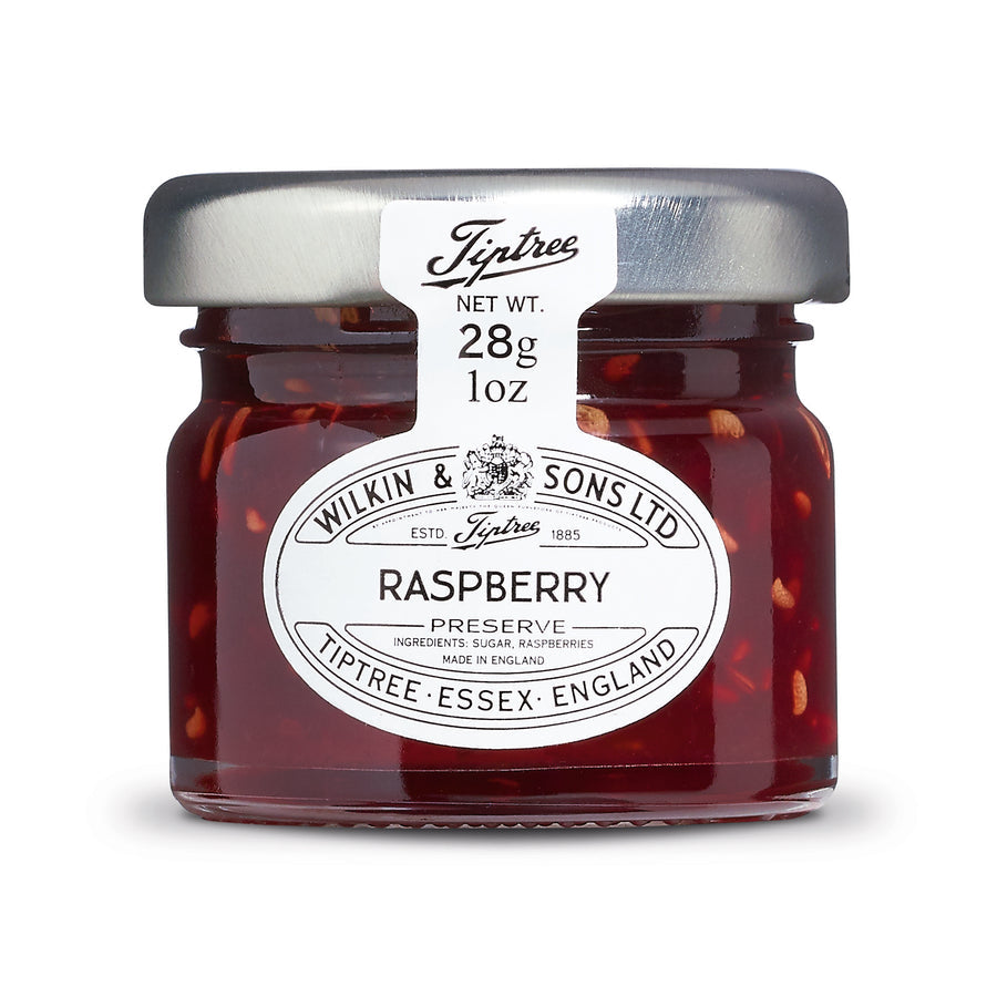 Tiptree Raspberry Preserve 28g Mini Jar - 24 Pack