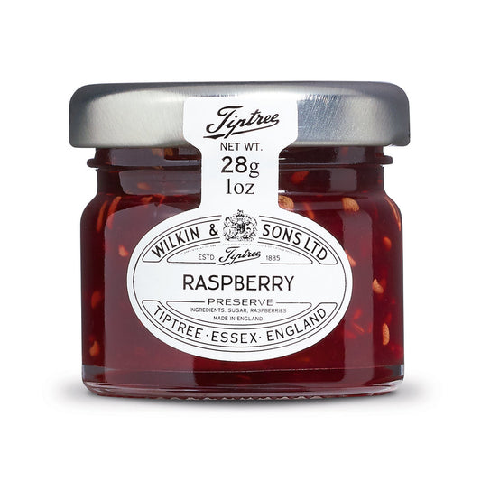 Tiptree Raspberry Preserve 28g Mini Jar - 24 Pack