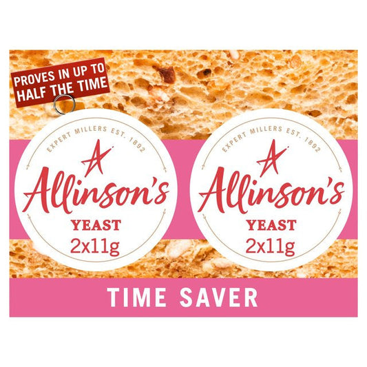 Allinson Time Saver Yeast for Bread Making (6x11g)