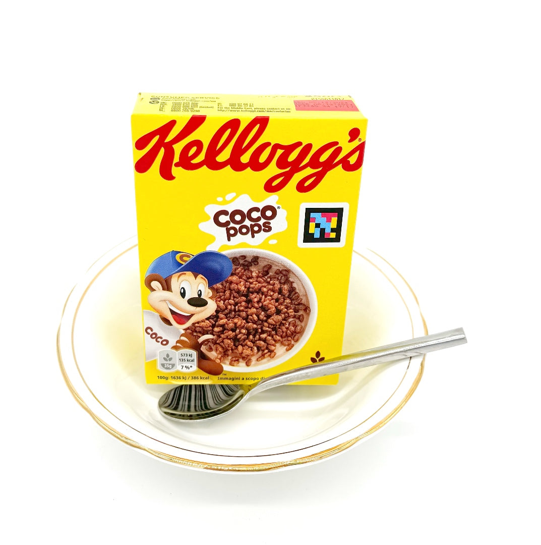 10 x Kellogg's Individual Portion Coco Pops Cereal Box 35g