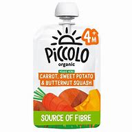 Piccolo Organic Carrot Squash & Sweet Potato Baby Food 100G