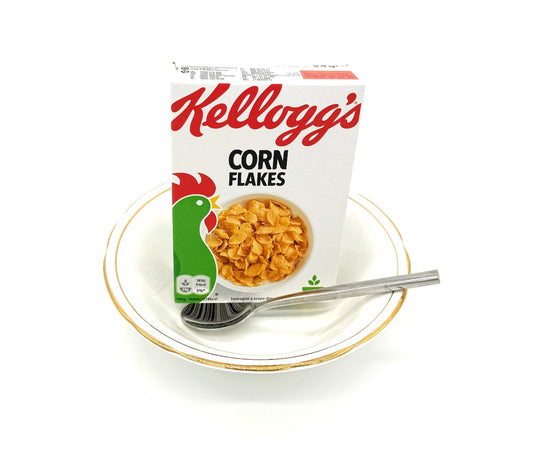 10 x boxes of Single Portioned Kellogg's Corn Flakes 24g